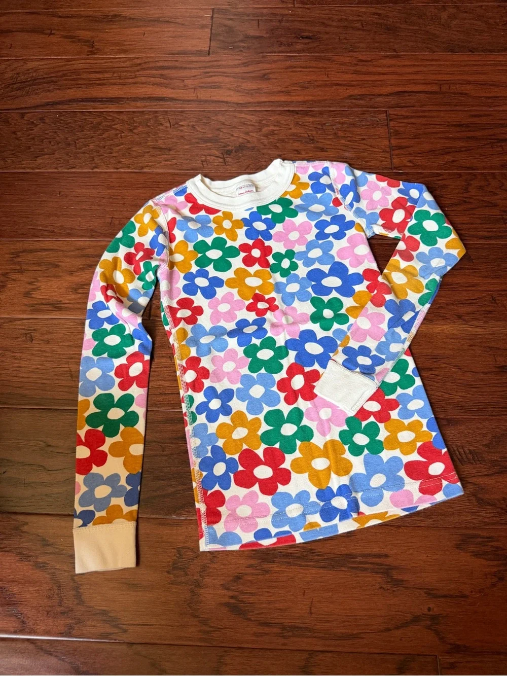 Hanna Andersson Multi-Color Floral Print Pajama Set